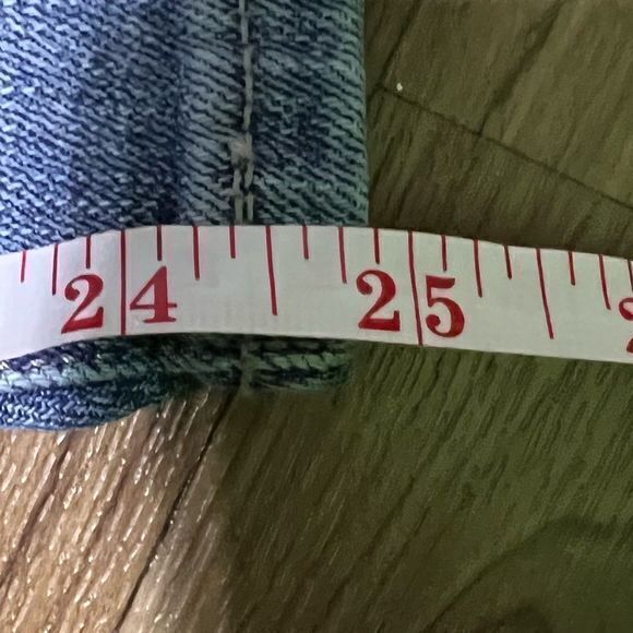 Lucky Brand Women’s Lolita Low‎ Rise Crop Jeans Five Pocket Style Blue Size 6/28 - Picture 7 of 7